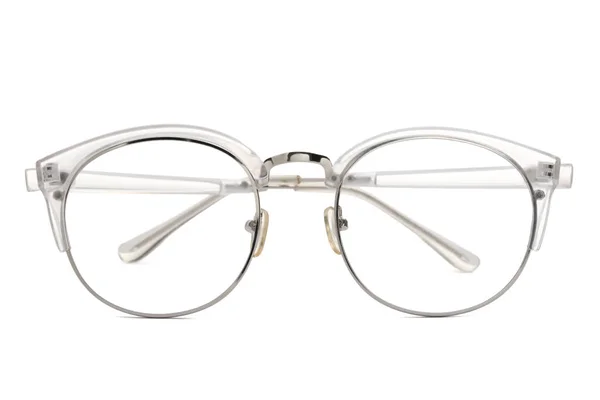 Stílusos Szemüveg Elszigetelt Fehér — Stock Fotó