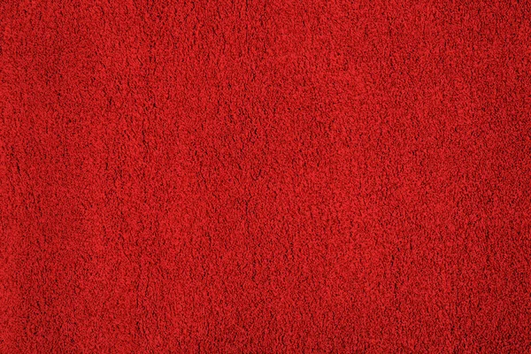 Miękki Czerwony Dywan Jako Tło Widok Góry — Zdjęcie stockowe