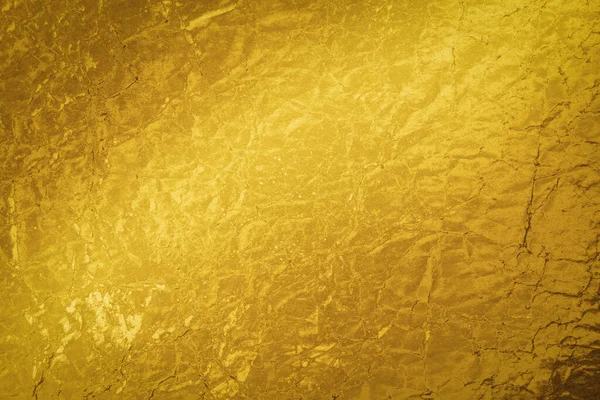 Golden Tekstureret Overflade Som Baggrund Closeup View - Stock-foto