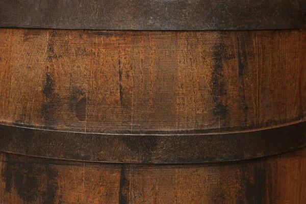 传统木桶为背景 — 图库照片