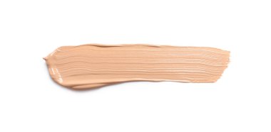 Cilt temeli lekesi beyaz, üst görünümde izole