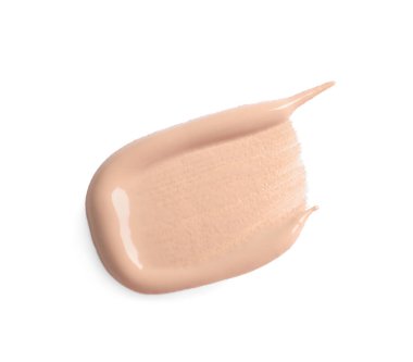 Cilt temeli lekesi beyaz, üst görünümde izole