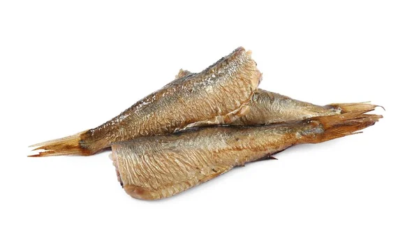 Beyaz Teneke Üzerinde Lezzetli Spa Balığı — Stok fotoğraf