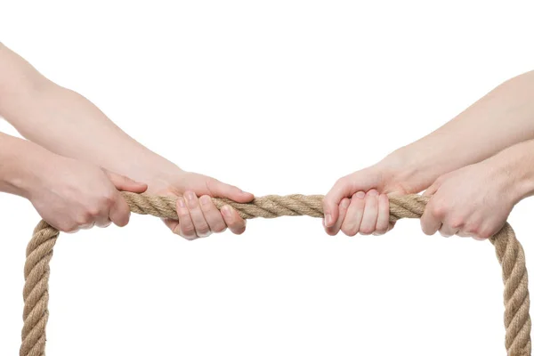 Two fingers being tied together by a rope to represent the unity Stock  Photo - Alamy