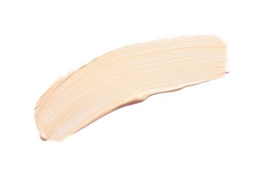 Cilt temeli lekesi beyaz, üst görünümde izole