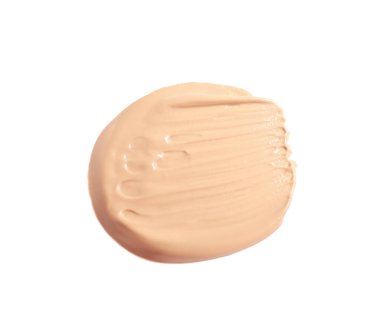 Cilt temeli lekesi beyaz, üst görünümde izole