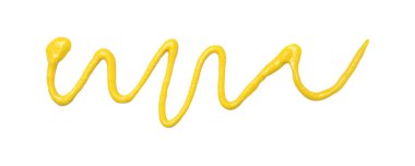 Lezzetli hardal kokusu beyaz, üst manzara