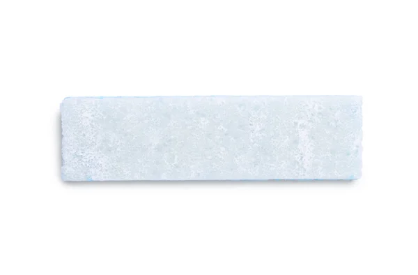 Lezzetli Sakız Çubuğu Beyaz Üst Görünümde Izole — Stok fotoğraf