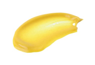 Beyaza izole edilmiş lezzetli köri sosu kokusu.