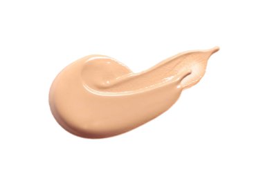 Cilt temeli lekesi beyaz, üst görünümde izole