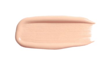 Cilt temeli lekesi beyaz, üst görünümde izole