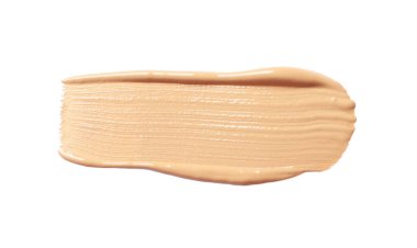 Cilt temeli lekesi beyaz, üst görünümde izole