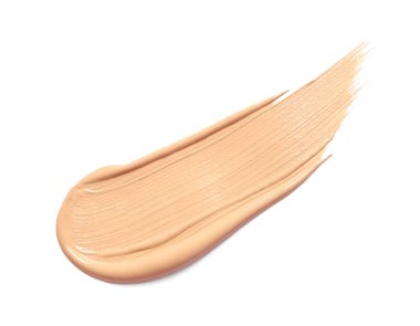 Cilt temeli lekesi beyaz, üst görünümde izole