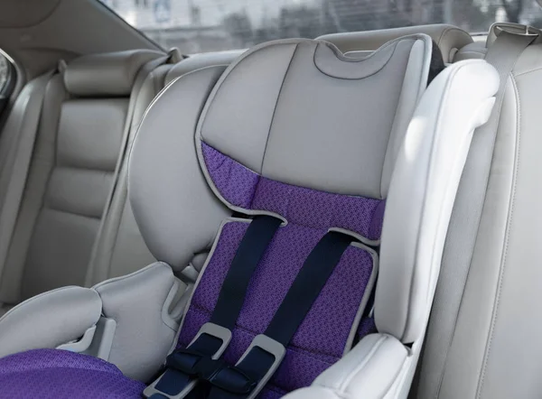 Sedile Sicurezza Bambini Vuoto Moderno All Interno Dell Auto — Foto Stock