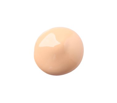 Temeldeki düşüş beyaz, üst görünümde izole