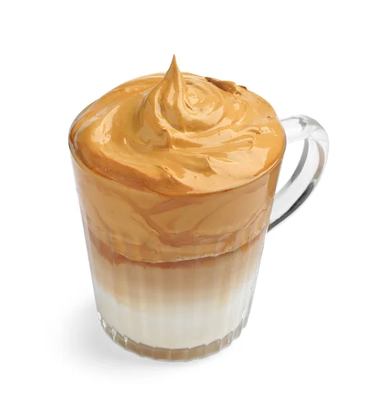 흰색에 맛있는 레오나 커피의 — 스톡 사진
