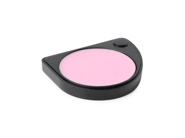 Creme Lippenstift Palette Mine Isoliert Auf Weiß Professionelles Kosmetisches Produkt — Stockfoto