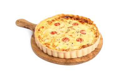 Peynirli ve domatesli nefis kiş.