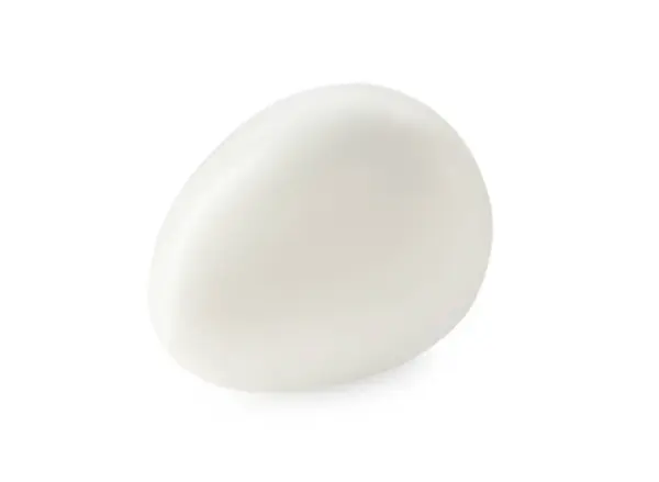 Чистое Вареное Перепелиное Яйцо Белом Фоне — стоковое фото