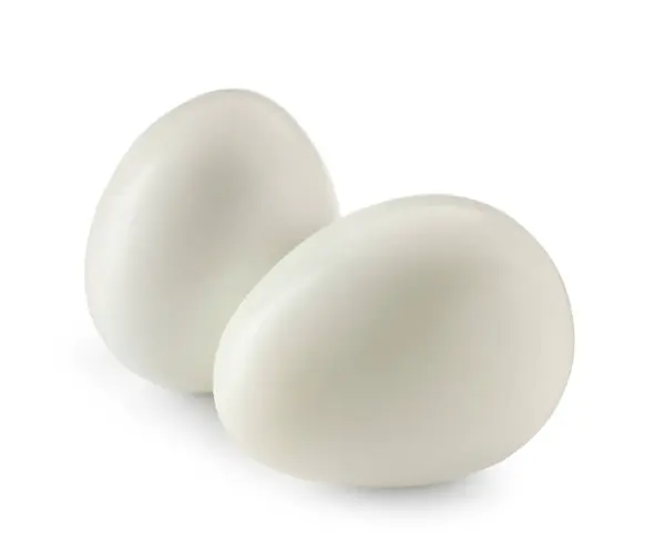 Чистые Яйца Перепела Белом Фоне — стоковое фото