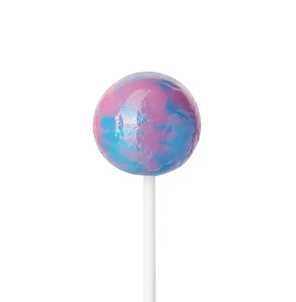 Beyaza Izole Edilmiş Renkli Lolipop Şekerleme Ürünü — Stok fotoğraf