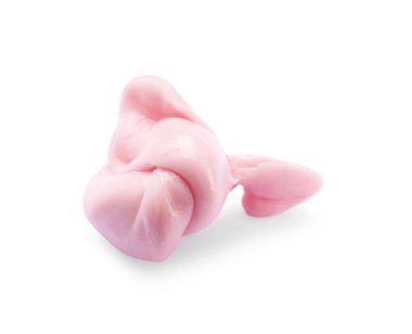 Biri beyaza izole edilmiş sakız.