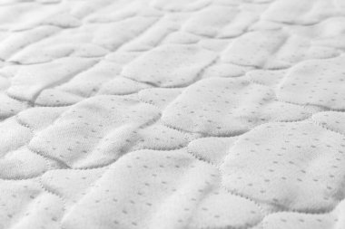 Arkaplan olarak yeni açık yeşil yatak, yakın plan