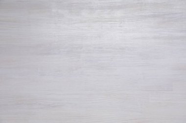 Arkaplan olarak beyaz ahşap yüzey dokusu, üst görünüm