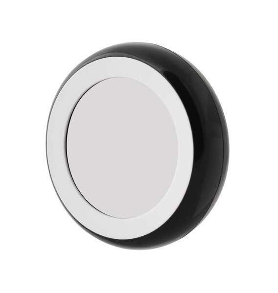 One thermostat isolated on white. Smart home system