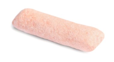 Beyaza izole edilmiş lezzetli bir sakız.