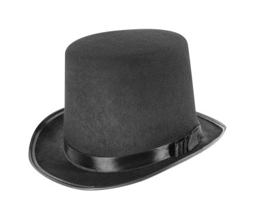 Beyaz şapkalı siyah büyücü.