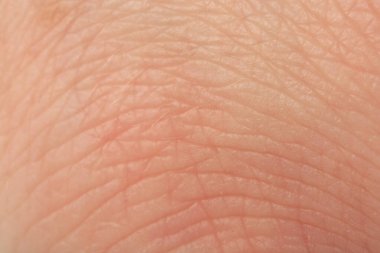 Arka plan olarak sağlıklı cilt dokusu, makro görünüm