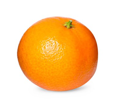 Taze sulu mandalina beyazı izole eder.