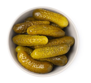 Salatalık turşusu ve salatalık turşusu.