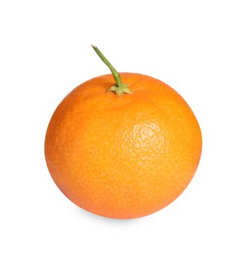 Taze sulu mandalina beyazı izole eder.