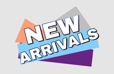 Açık gri arkaplan üzerine metin ile yeni gelenler için el ilanı tasarımı