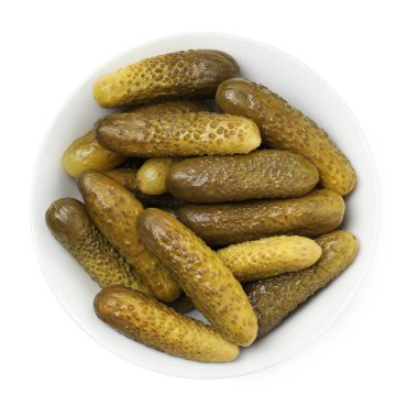 Salatalık turşusu ve salatalık turşusu.