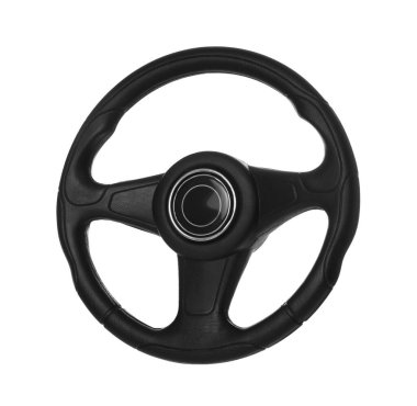 Yeni siyah direksiyon beyaz üzerine izole