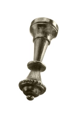 Beyaz bir satranç kraliçesi