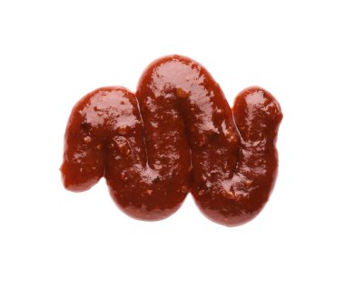 Beyaz manzaralı, leziz barbekü sosu.