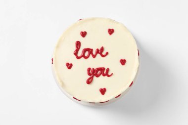 Bento keki, üzerinde 