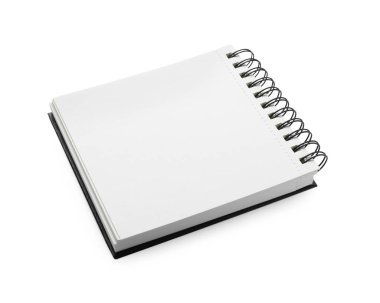 Beyaz sayfalı boş bir defter