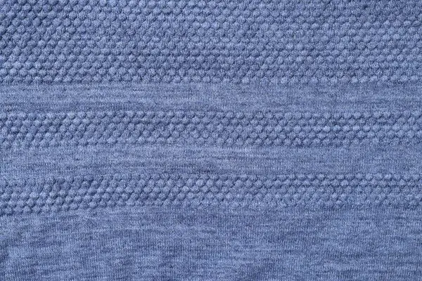 Texture Morbido Tessuto Blu Come Sfondo Vista Dall Alto — Foto Stock
