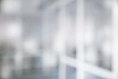 Ofis içi. Rahat çalışma alanının bulanık görünümü