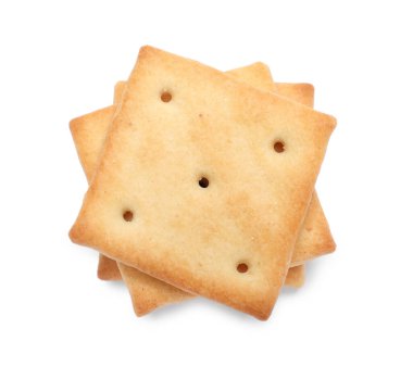 Beyaz manzaralı, çıtır krakerler.