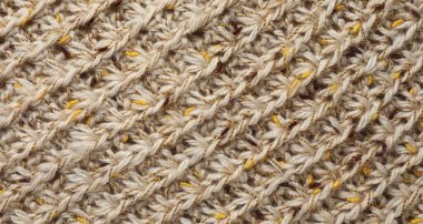 Örgü kumaşın arka plan olarak dokusu, üst görünüm