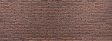 Arkaplan olarak renkli tuğla duvar, pankart tasarımı