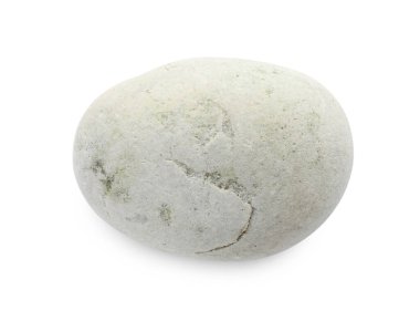 Bir ışık taşı beyaza izole edilmiş, üst manzara