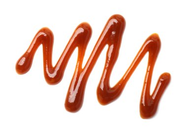 Beyaz manzaralı, leziz barbekü sosu.