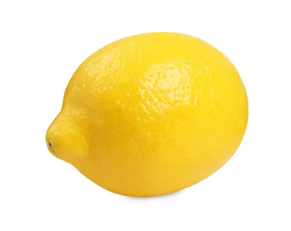 Citrus Fruit Whole Fresh Lemon Isolated White Royalty Free Stock Photos